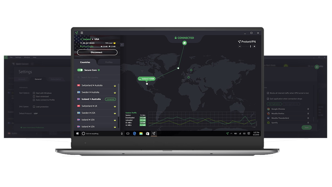 ProtonVPN on a range of devices