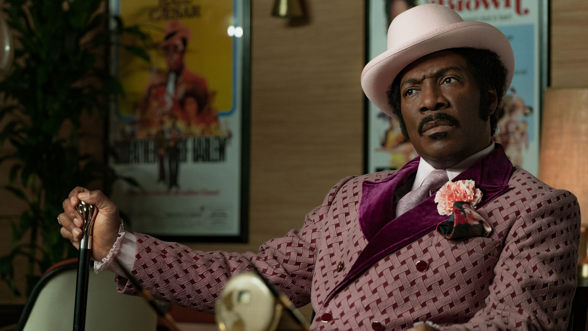 Eddie Murphy in Dolemite Is My Name, one of the best Netflix movies