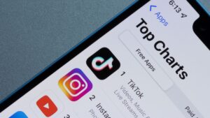 TikTok, Instagram and YouTube at the top of the popular apps chart