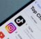 TikTok, Instagram and YouTube at the top of the popular apps chart