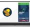 Mullvad VPN working on a laptop
