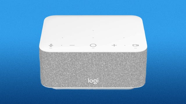 The Logitech Logi Dock is a speakerphone and laptop dock