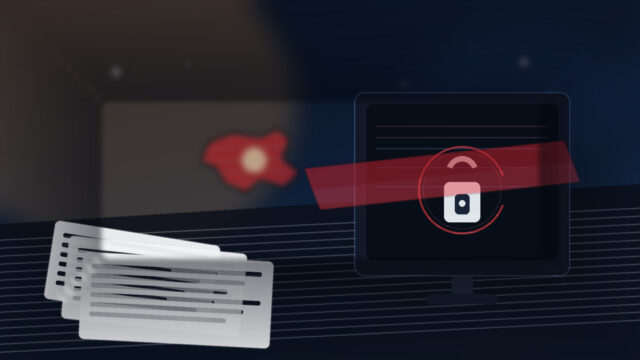 Editorial illustration for the Denmark 8.8 million record breach and weak password reporting