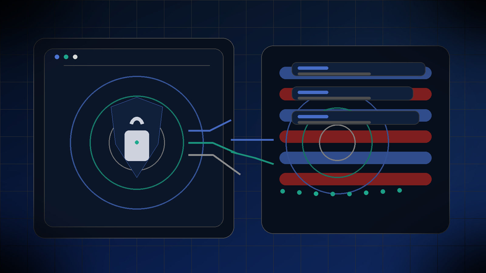 Abstract featured image for UK age verification and VPN privacy