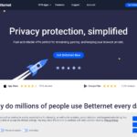 Betternet official website screenshot