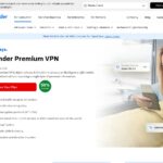 Bitdefender VPN official website screenshot