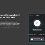 ESET VPN official website screenshot