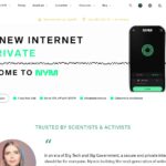 NymVPN official website screenshot
