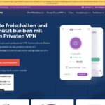 PrivateVPN official website screenshot