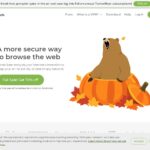 TunnelBear official website screenshot