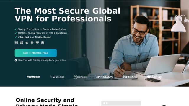 VPN Proxy Master official website screenshot